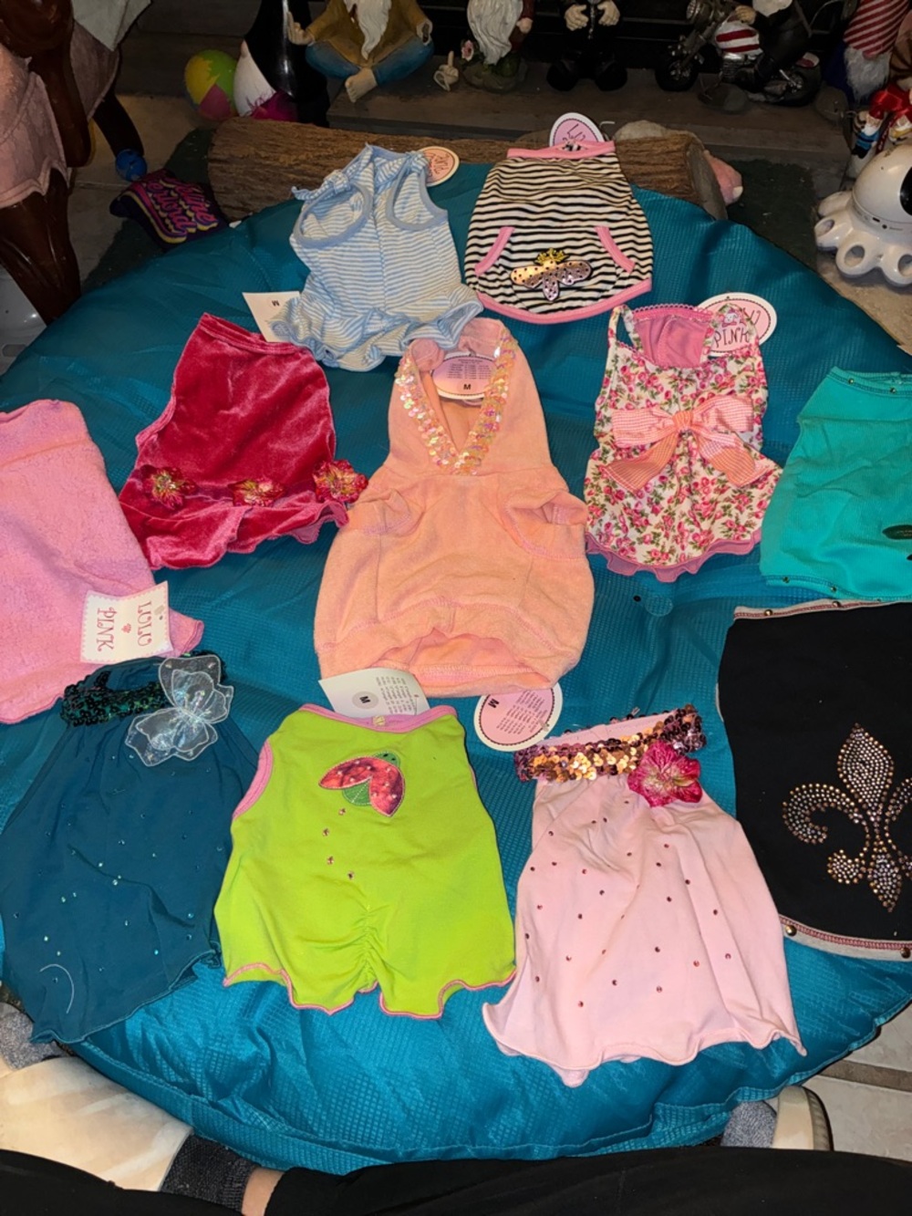 Bundle 4- Lulu Pink pet clothes 
New with tags 10-14 pounds